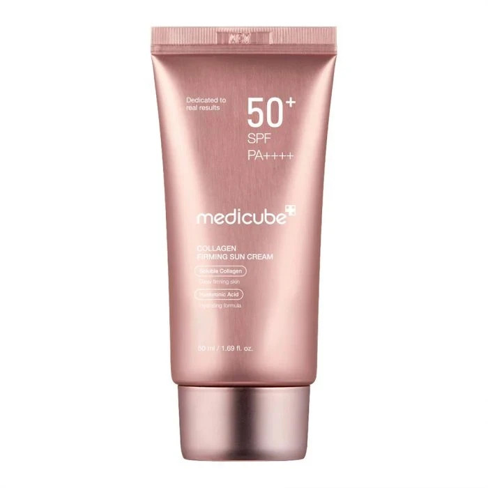 ضدآفتاب کلاژن و روشن کننده spf 50 مدی کیوب حجم 50 میل