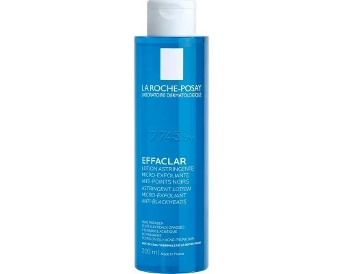تونر لاروش پوزای مدل افکلار Effaclar مناسب پوست چرب حجم ۲۰۰ میل