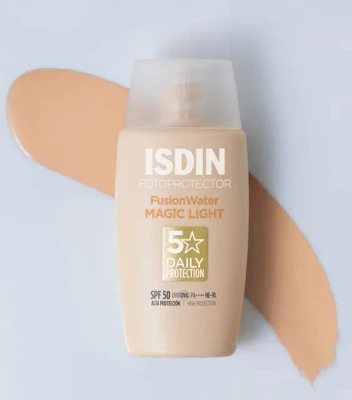 ضد آفتاب ایزدین، فیوژن واتر رنگی SPF 50حجم50 میل