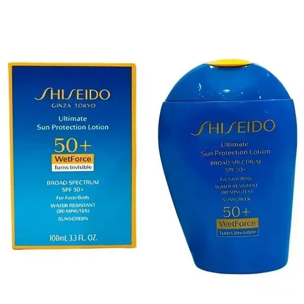 ضد آفتاب لوشن‌‌ شیسیدو‌ انواع پوست spf50 حجم 100میل